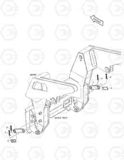 6690 QUICK TACH LOCK-ITALY 450PLUS(Tier-3 E/G), Doosan