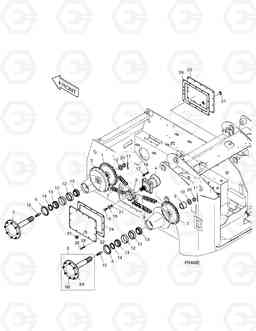 2160 DRIVE MOTOR 460PLUS(Tier-3 E/G), Doosan