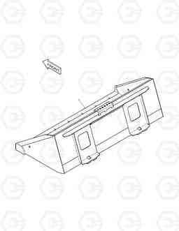 6150 BUCKET-HIGH VISIBILITY 460PLUS(Tier-3 E/G), Doosan