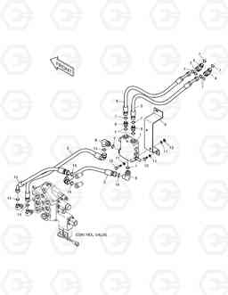 6200 SELF LEVEL PIPING 460PLUS(Tier-3 E/G), Doosan