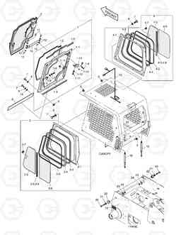 6250 DOOR MOUNTING 460PLUS(Tier-3 E/G), Doosan