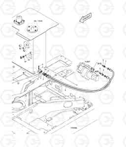 1305 MAIN PIPING(7) B55W-2, Doosan