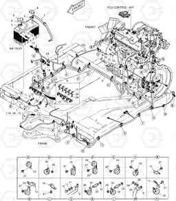 1740 ELECTRIC WIRING B55W-2, Doosan