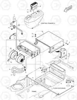 1750 AIR CONDITIONER - CABIN B55W-2, Doosan