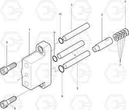 4160 MAIN PUMP - CONTROL PISTON B55W-2, Doosan