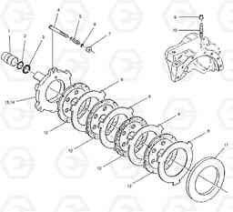 4400 FRONT AXLE(4) B55W-2, Doosan