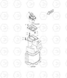 1350 COOLER PIPING DL350, Doosan