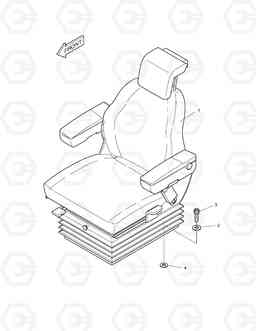 1330 SEAT MOUNTING MEGA300-V Yearly, Doosan