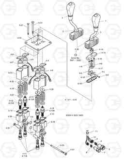 3420 REMOTE CONTROL VALVE - 2LEVER MEGA300-V Yearly, Doosan