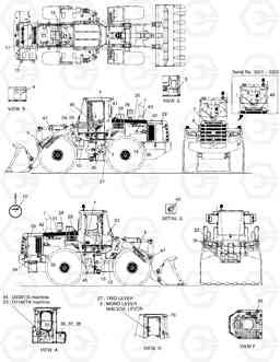 4120 NAME PLATE-ENGLISH MEGA300-V Yearly, Doosan