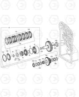 3160 COUPLING K3 - T/MISSION MEGA250-VT(Yearly-YT, Doosan