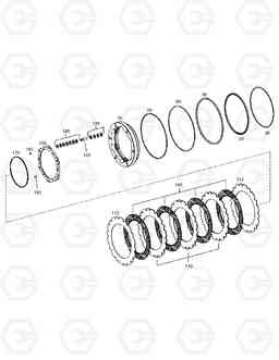 3400 BRAKE - REAR AXLE MEGA250-VT(Yearly-YT, Doosan