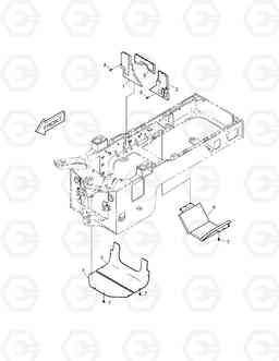 5390 LOW NOISE COVER MEGA250-VT(Yearly-YT, Doosan