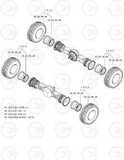 1150 WHEEL ASS'Y MEGA250-V(Yearly -YK, Doosan