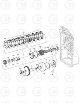 3140 COUPLING K1 - T/MISSION MEGA250-V(Yearly -YK, Doosan