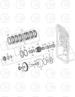 3150 COUPLING K2 - T/MISSION MEGA250-V(Yearly -YK, Doosan