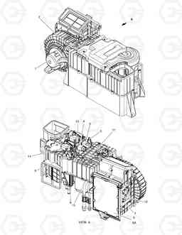 1780 AIRCON UNIT DX300LC, Doosan