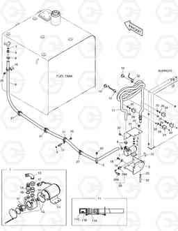 6100 FUEL FILLER PUMP DX300LC, Doosan