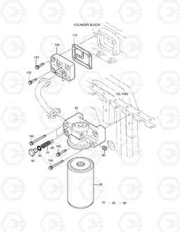 019 OIL FILTER DX140W, Doosan