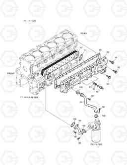 020 OIL COOLER DX140W, Doosan