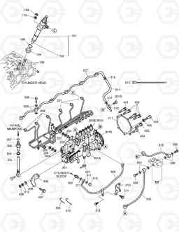 026 FUEL SYSTEM DX140W, Doosan