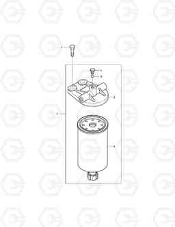 027 FUEL FILTER DX140W, Doosan