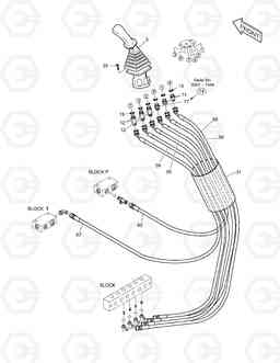 1380 PILOT PIPING(7) DX140W, Doosan