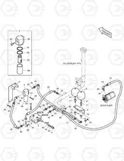 1430 BRAKE PIPING(2) DX140W, Doosan