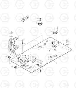 1630 FLOOR PLATE DX140W, Doosan