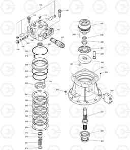 4140 SWING MOTOR DX140W, Doosan