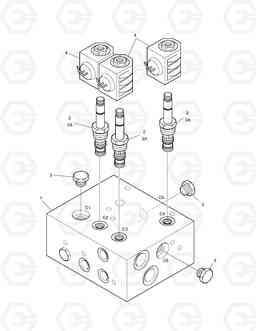 4230 SOLENOID VALVE DX140W, Doosan