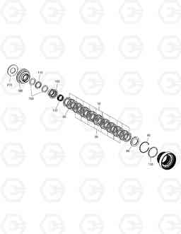 4610 COUPLING - MISSION DX140W, Doosan