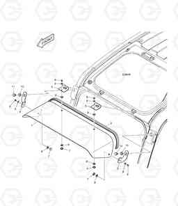 6140 RAIN SHIELD DX140W, Doosan