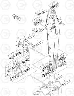 6690 ARM - 2.5m DX140W, Doosan