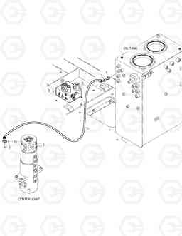 6930 PILOT PIPING - INDEPENDENT DX140W, Doosan