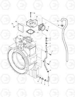 004 BREATHER DX480LC, Doosan