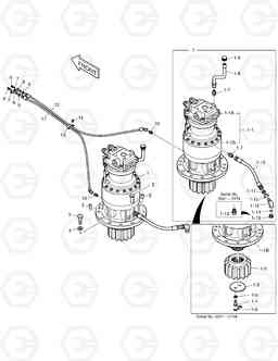 1200 SWING DEVICE DX480LC, Doosan