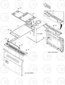 1670 COVER DX480LC, Doosan