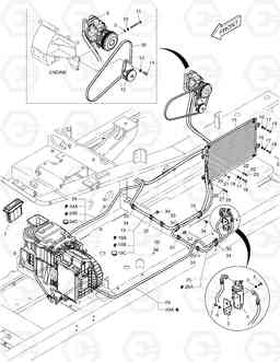 1830 AIR CONDITIONER(2) DX480LC, Doosan