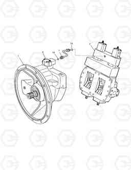 4100 MAIN PUMP DX480LC, Doosan