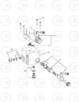 4330 FAN DRIVE VALVE DX480LC, Doosan