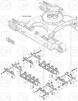 6290 TRACK GUARD - HEAVY DUTY DX480LC, Doosan