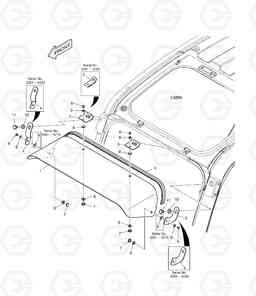 6350 RAIN SHIELD DX480LC, Doosan