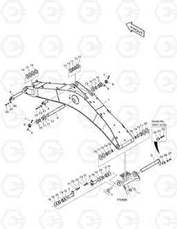 6490 BOOM - 6.3m DX480LC, Doosan