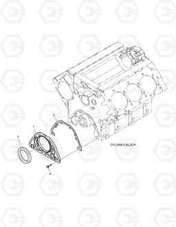 003 OIL SEAL DX420LC, Doosan