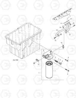 010 OIL FILTER DX420LC, Doosan