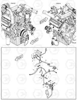 1750 ELECTRIC PARTS - ENGINE DX420LC, Doosan