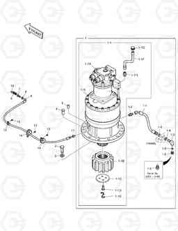 1190 SWING DEVICE DX340LC, Doosan