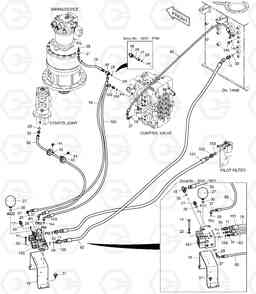 1311 PILOT PIPING(2) DX340LC, Doosan