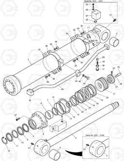 4320 ARM CYLINDER-LOCK VALVE DX340LC, Doosan